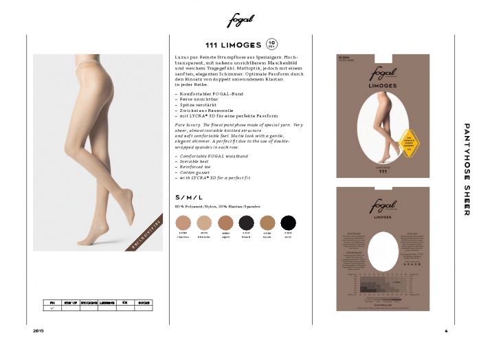 Fogal Fogal-basic-lookbook-2015-6  Basic Lookbook 2015 | Pantyhose Library